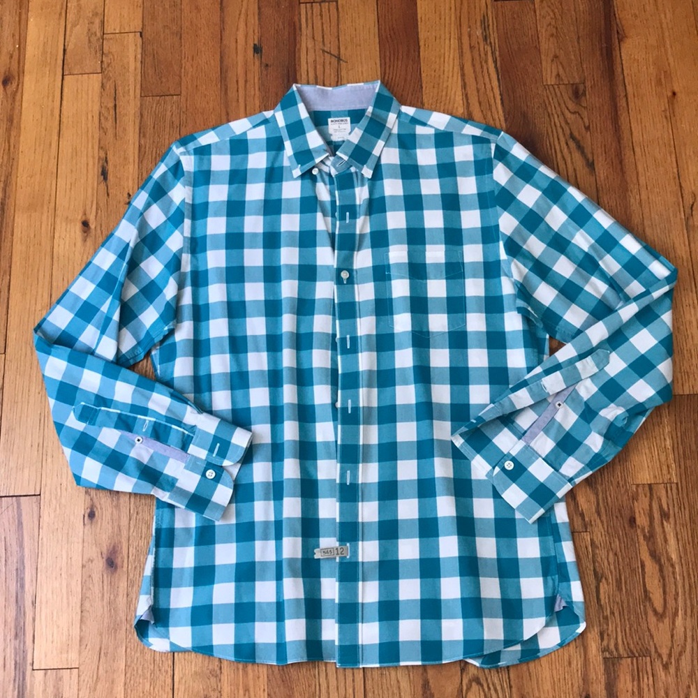Bonobos Slim Fit Casual Checkered Button Down